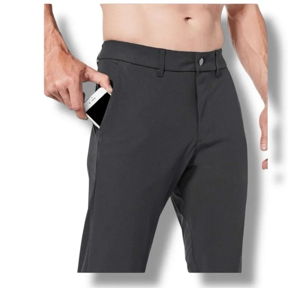 Lululemon Pants Commission Pant Slim Fit Warpstreme Obsidian Travel Men’s Sz 34